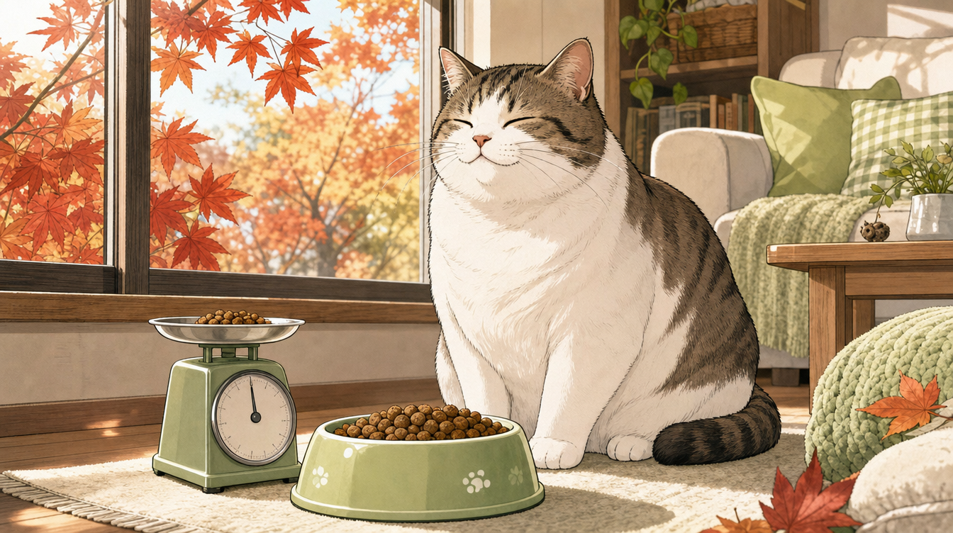 猫が秋になると太るのはなぜ?『食欲の秋』の体重管理7つのコツ