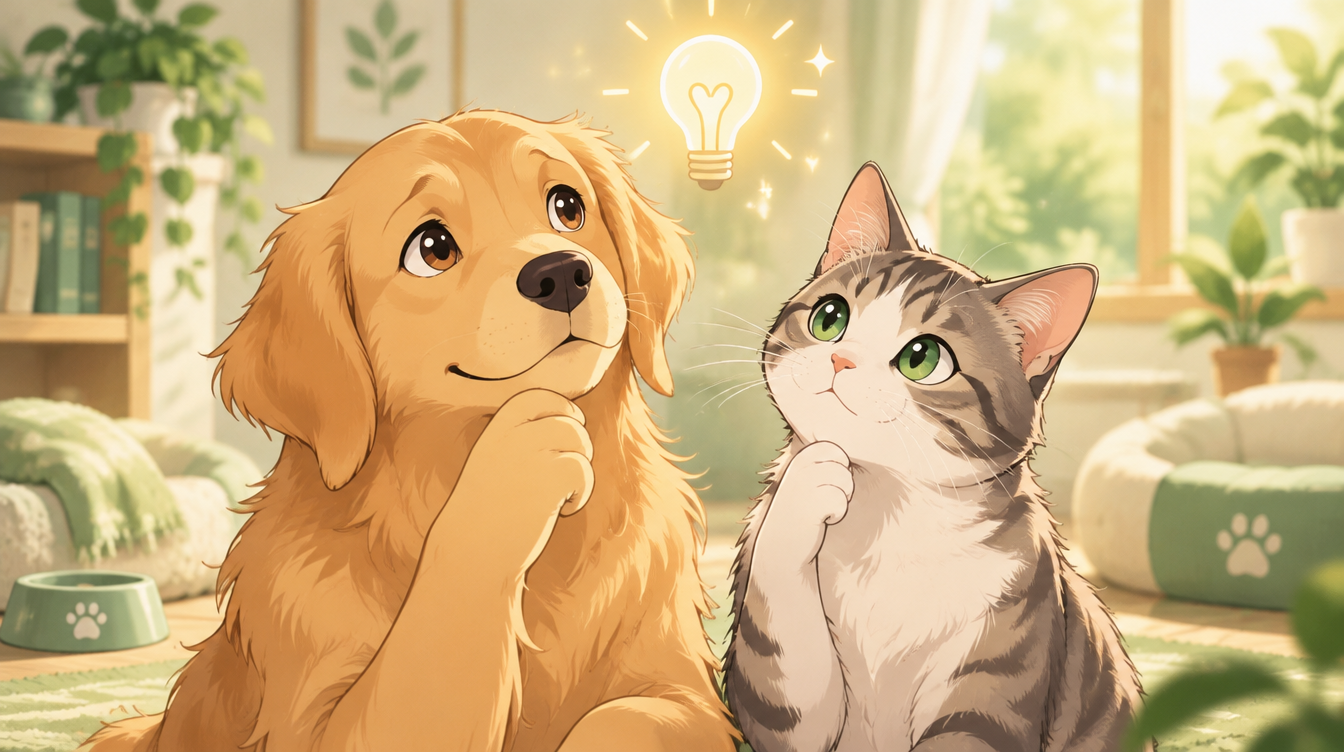 犬と猫、どっちが賢い?脳科学が出した答えと『ニューロン数』の意外な真実