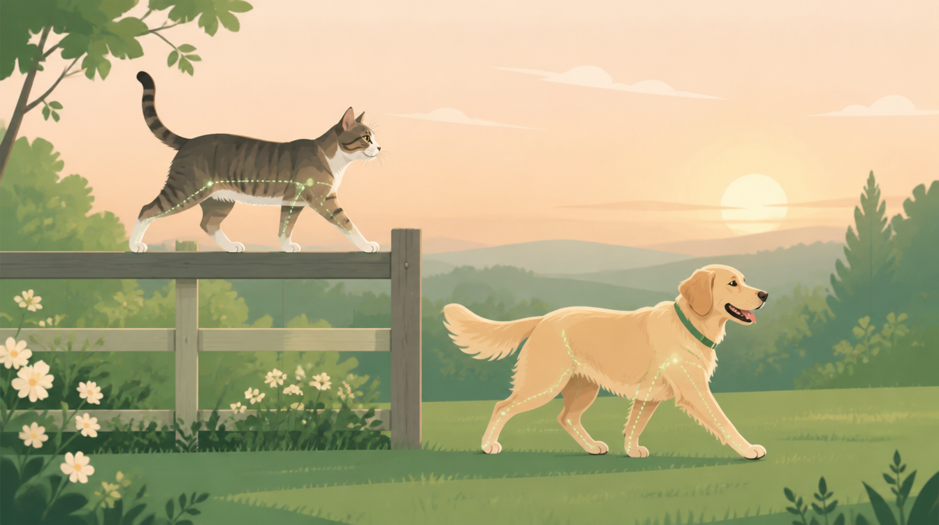 犬と猫の『第六感』の正体|暗闇でも狭い塀でも歩ける固有受容感覚(プロプリオセプション)のふしぎ